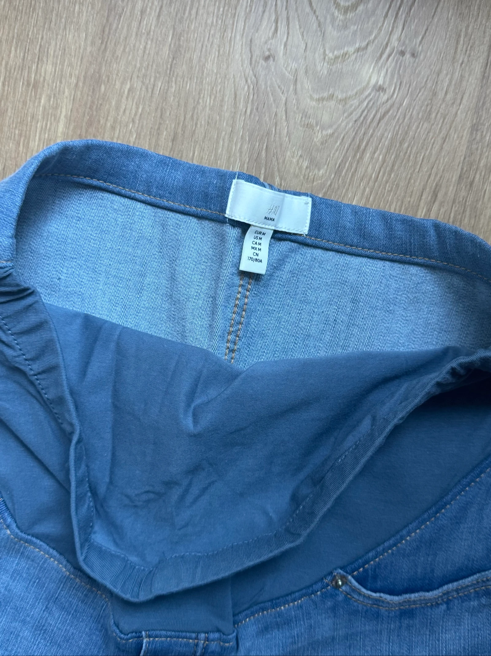 Calças jeans pré-mamá | H&M Mama | Tamanho M – photo 7